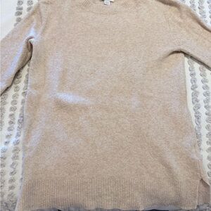 J. Crew Light Cream Crewneck Sweater